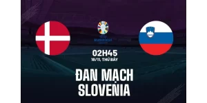 đan mạch vs slovenia